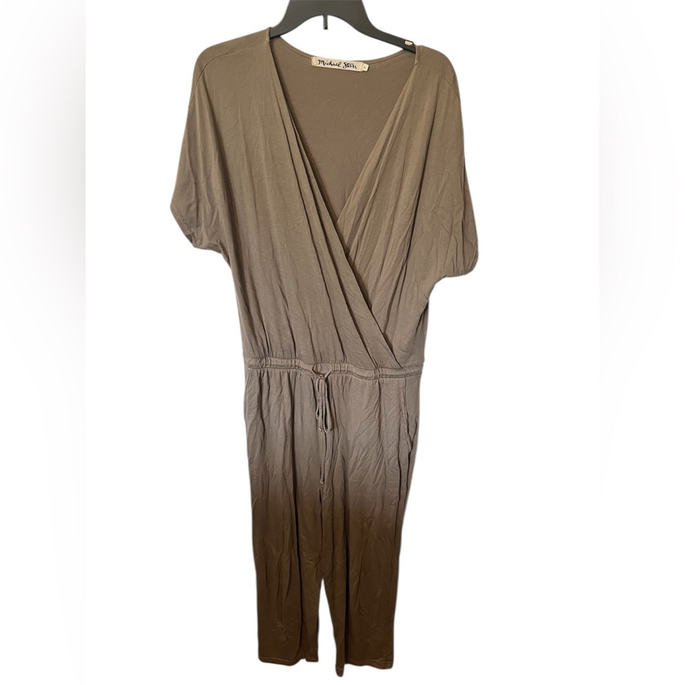 Michael Stars Olive Jumpsuit Sz lrg